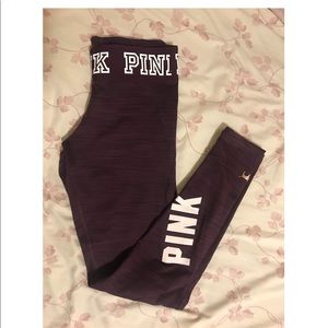 VICTORIA SECRET PINK leggins worn once